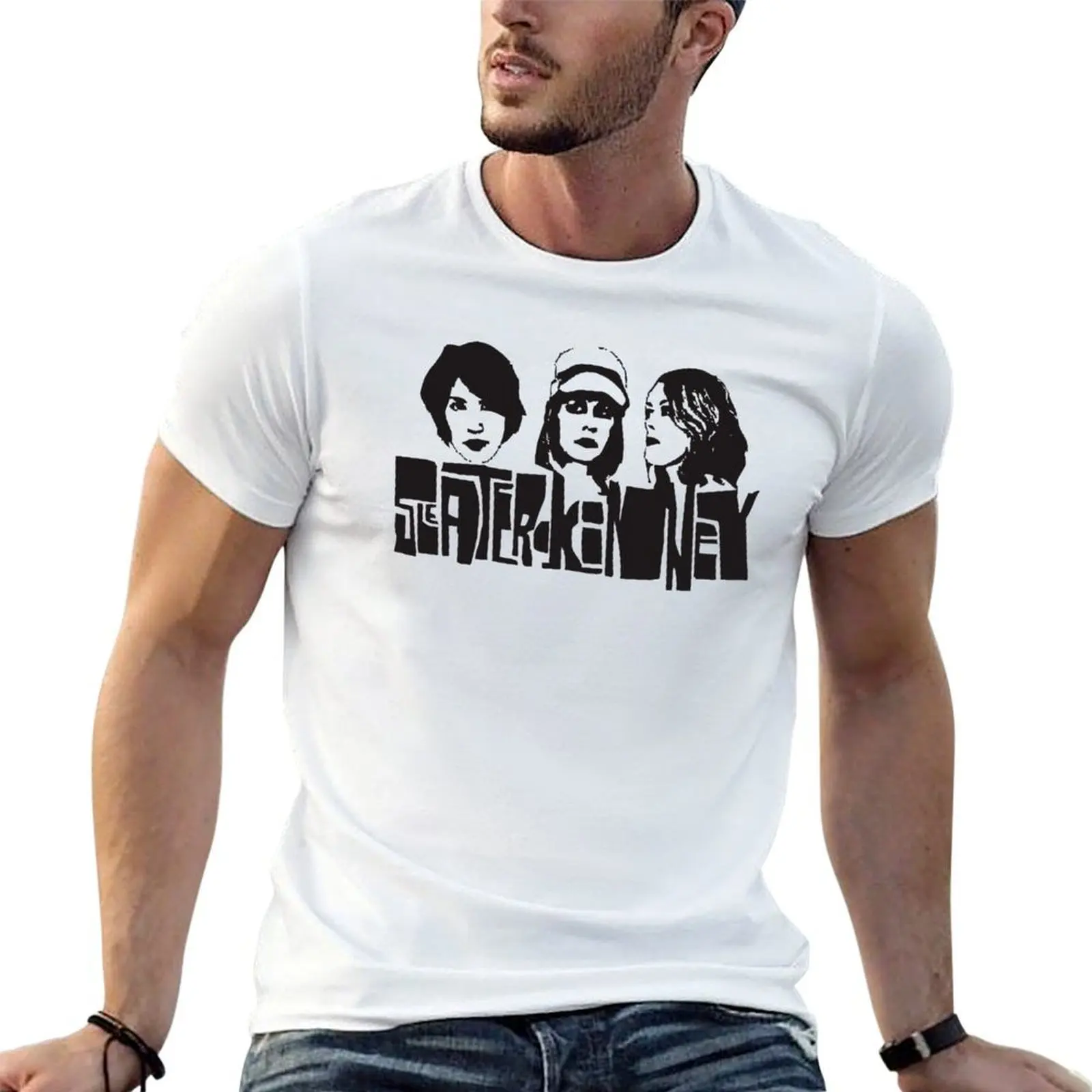 

a.mung-Slea.ter-Kin.ney-sliramu Tri-blend T-Shirt man t shirts for men t shirt man casual printed t shirts for man T-shirt