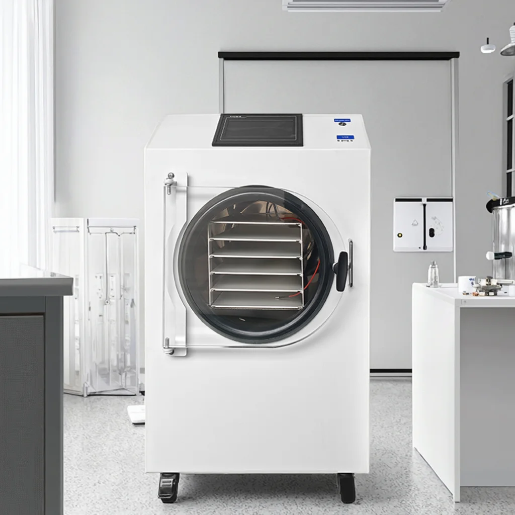 New Update WIFI Connected Drying Equipment Dried Fruit Milk Powder Skittles Vaccum Freeze Dryer Machine