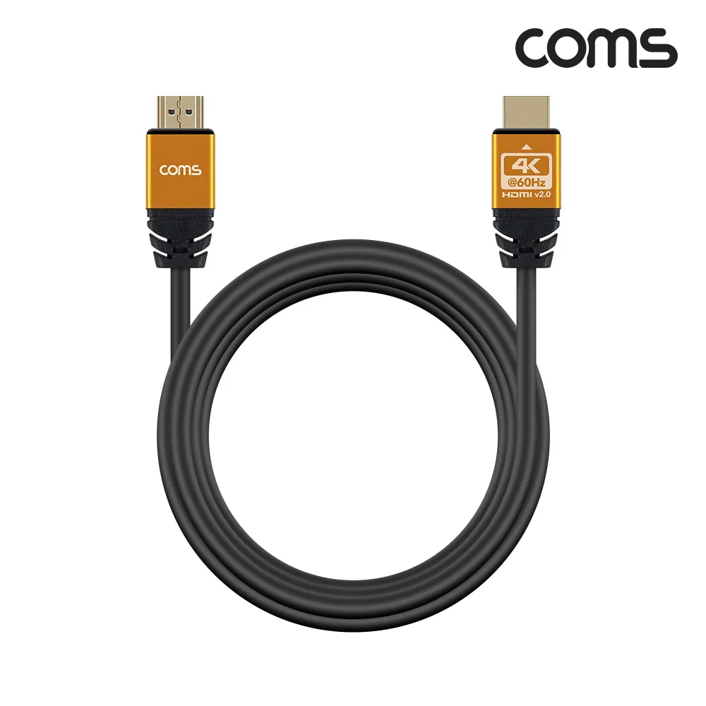 Coms BS091 Slim HDMI V2.0 Cable 1.8M 4K 60Hz UHD