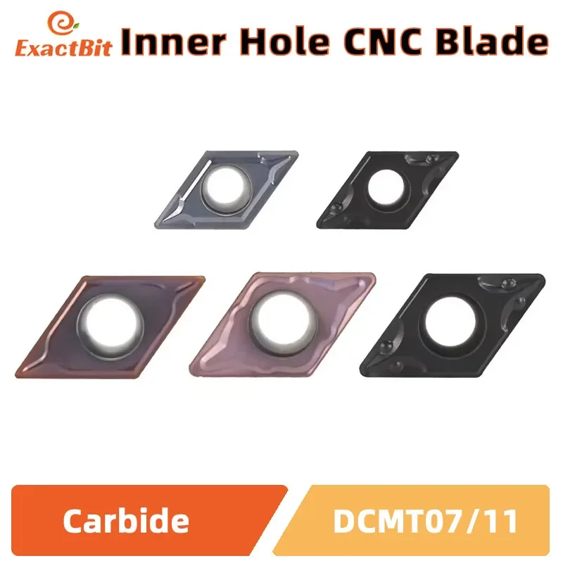 BIESUO DCMT070204 DCMT11T304 DCMT11T308 Turning Insert DCMT Carbide Inserts CNC Lathe Blade For Stainless Steel Lathe Cutter