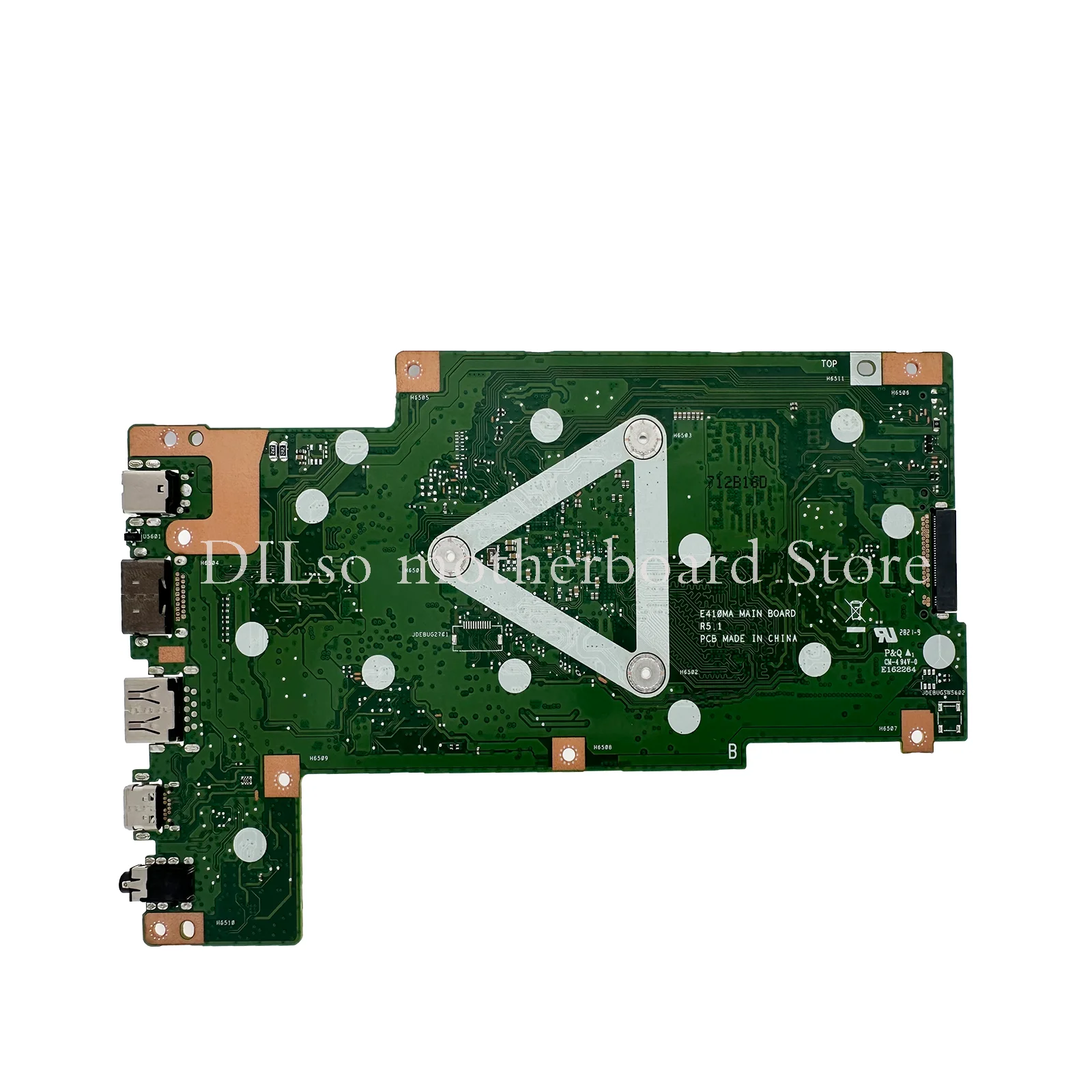 Imagem -03 - Kefu-placa-mãe do Portátil para Asus E410mas E510ma E410 E510m Mainboard com N4020 N4120 N5030 4g gb Ram 64 gb 128 gb E410ma