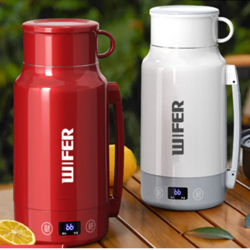 Smart Constant Temperature Electric Kettle LED Digital Display  1L Portable Travel Home Tea Pot Multifunctional Coffee Water Cup