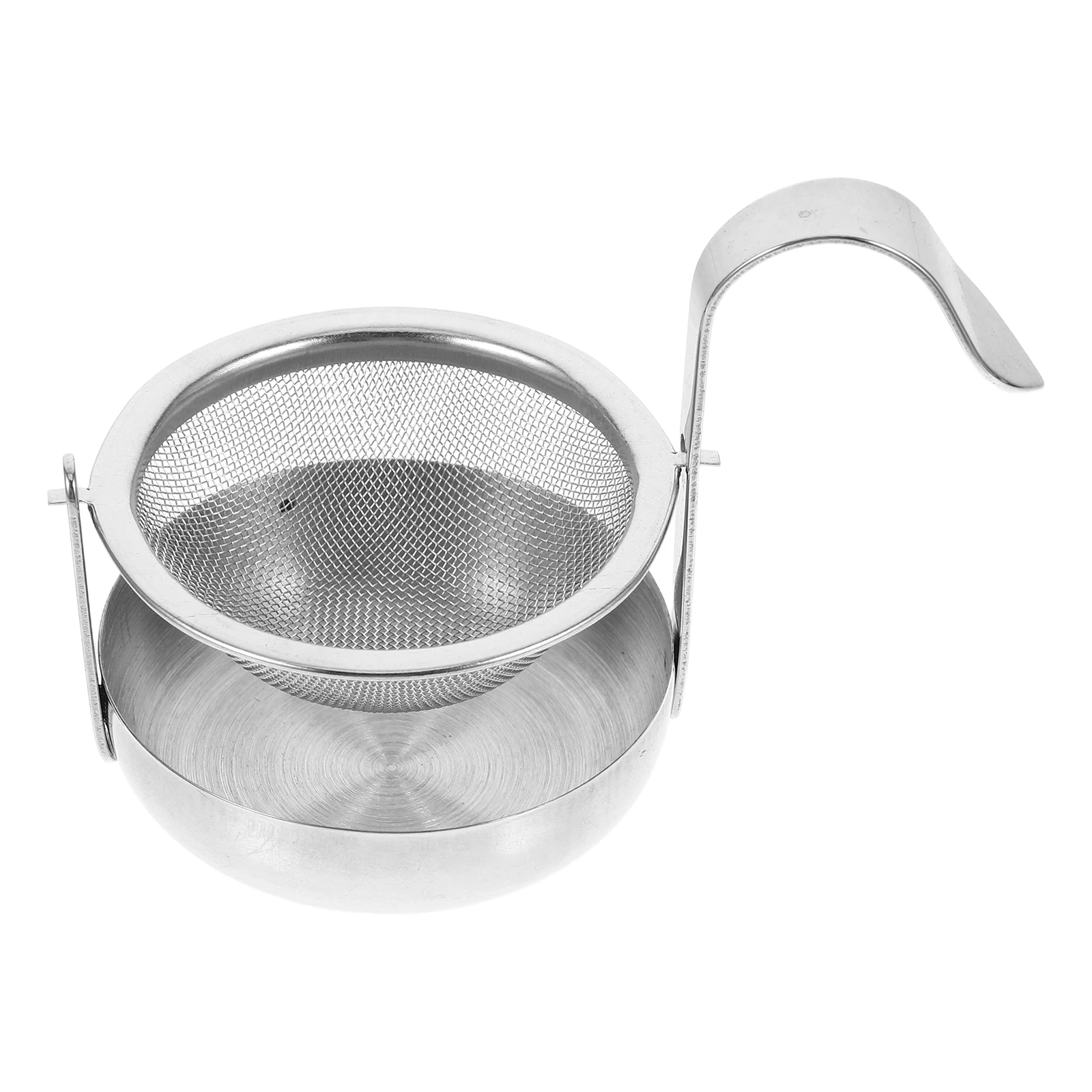 

1pc Tea Strainer Mesh Tea Strainer Filter Fine Mesh Silver Infuser Stainless Steel Mini Size High Quality Kitchen Barware