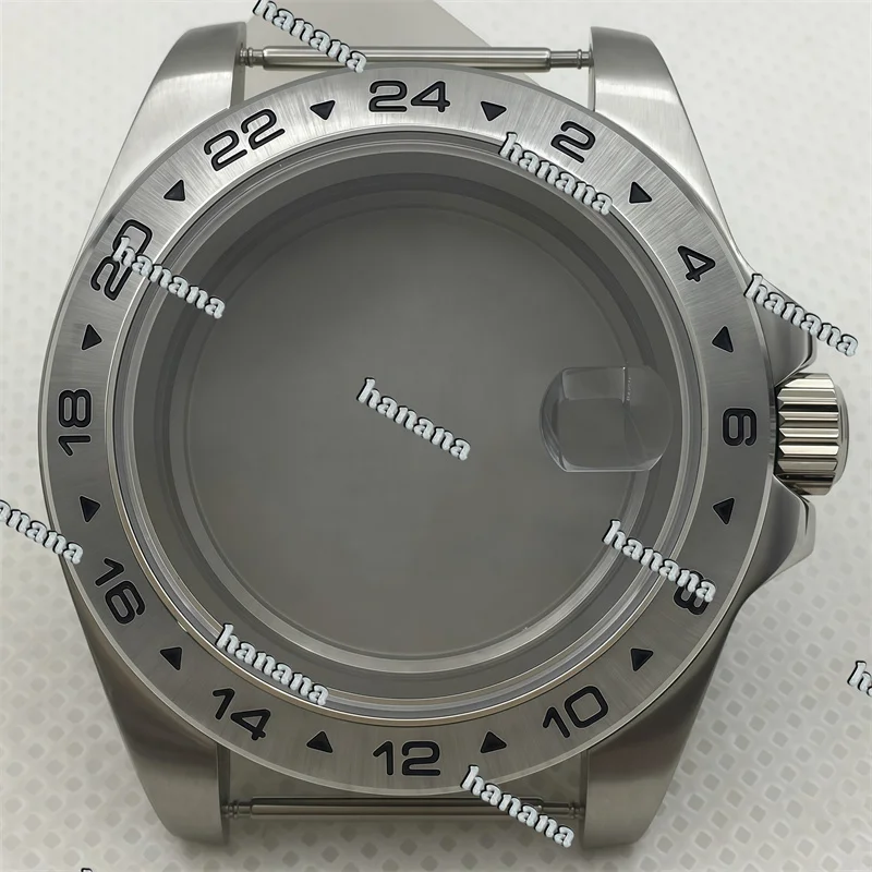 40mm Explore 2 Nh35 Case Stainless Steel Sapphire Glass Replacement Part 28.5mm Dial Fit Nh34 Nh35 Nh36 Nh38 Movement Watch Case
