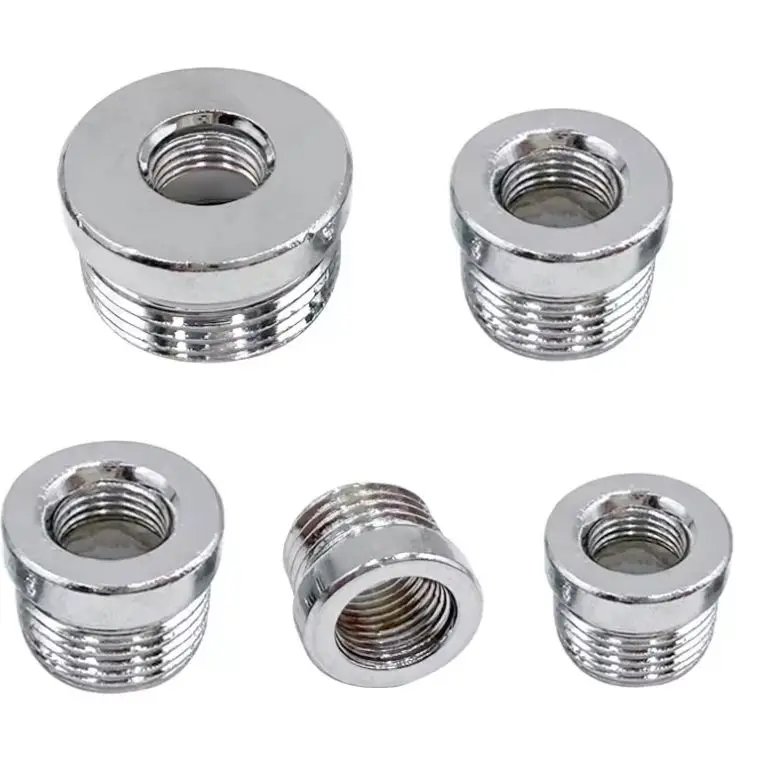 Tooth Tube Adapter M16 Lamp Tooth Tube Adapter Iron Pipe Connection Wall Lamp Floor Light Tube Connector M16 Thread Pipe Adapter