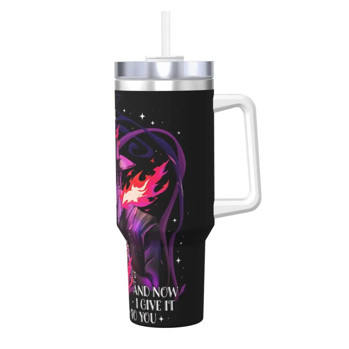

Rumi Jinu Tumbler Kpop Demon Hunters Горячие напитки Бутылка для воды Сохраняет тепло Кофейная кружка из нержавеющей стали Пользовательские дорожные автомобильные кружки