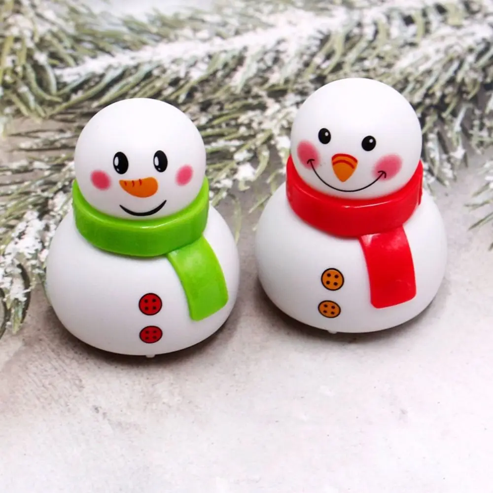 学生賞 クリスマスツリー クリスマスプルバックカー デコレーション 漫画風雪だるま車 プラスチック製 かわいいサンタカー 幼稚園向け