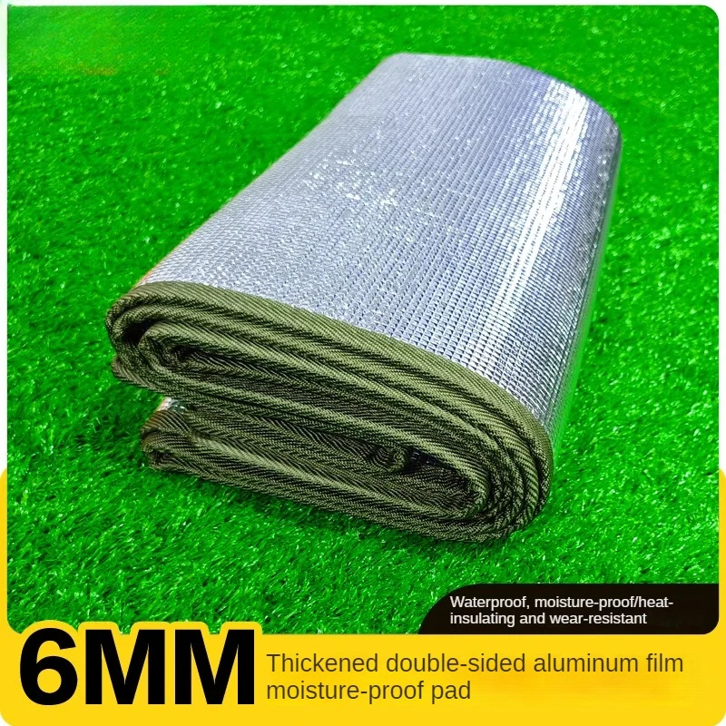 

Outdoor camping mat, thickened double-sided aluminum film moisture-proof mat, cooling beach blanket, picnic mat