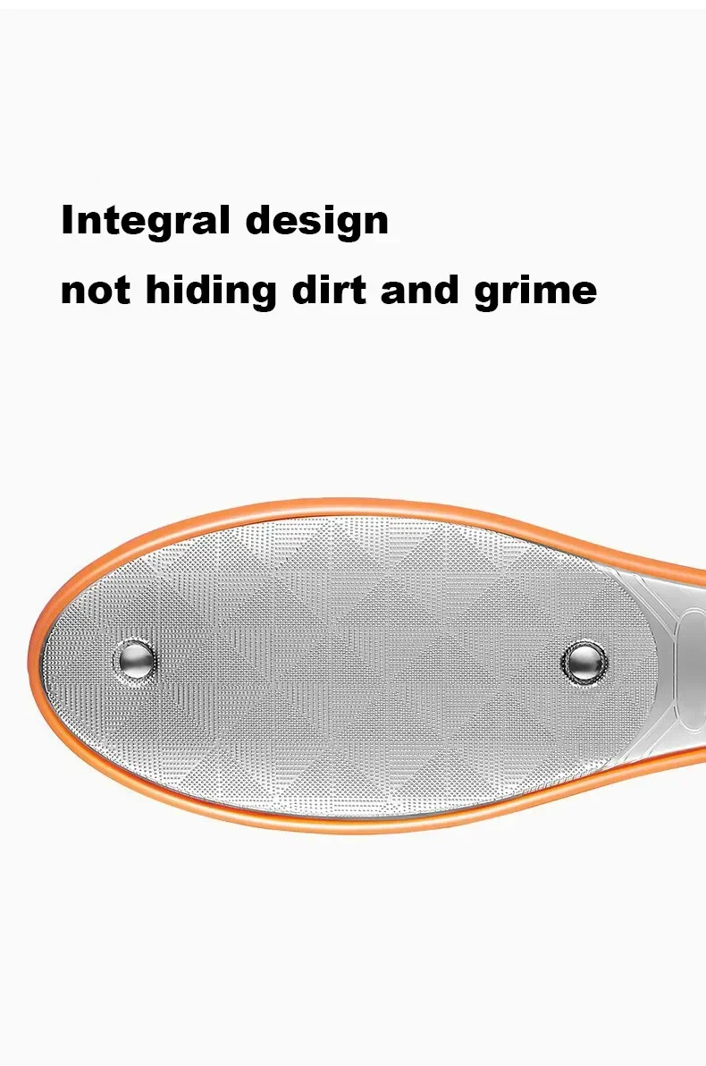 Lima per piedi a doppia faccia Strumenti per la cura del piede per pedicure Rimozione del callo della pelle morta Acciaio inossidabile professionale