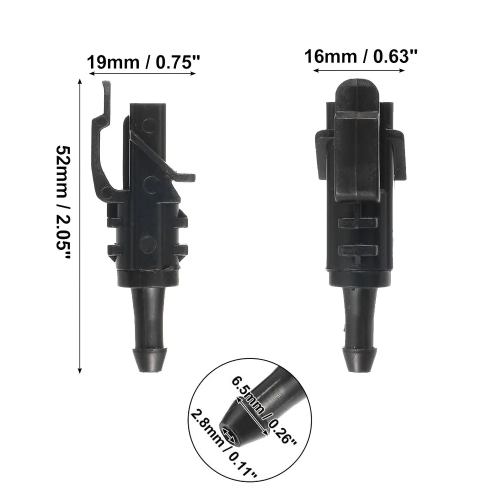 2 szt. Dysze spryskiwaczy przednie okno dyszy do samochodu Hyundai I30 Elantra Touring 2007-2012 98630-2L100