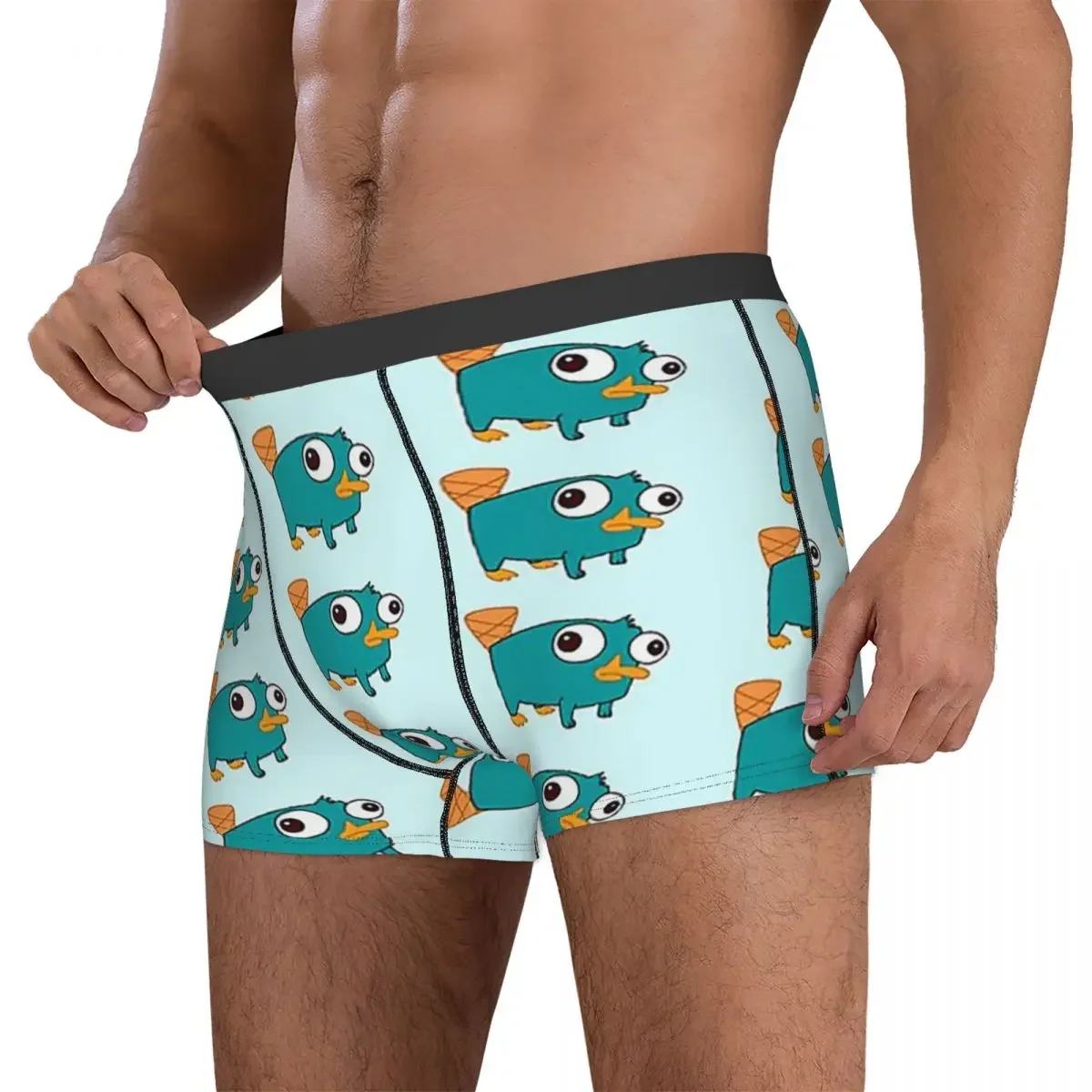 الملاكم السراويل السراويل بيري خلد الماء الطفل من فينياس و فيرب سراويل الذكور الملابس الداخلية ل أوم رجل صديقها هدية