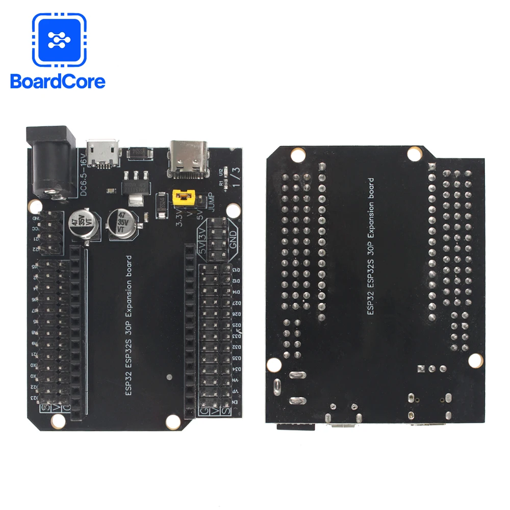 30Pin 38Pin لوح تمديد للوحة تطوير ESP32 إنترنت الأشياء واي فاي BT وحدة ثنائي النواة وحدة المعالجة المركزية انخفاض استهلاك الطاقة #5