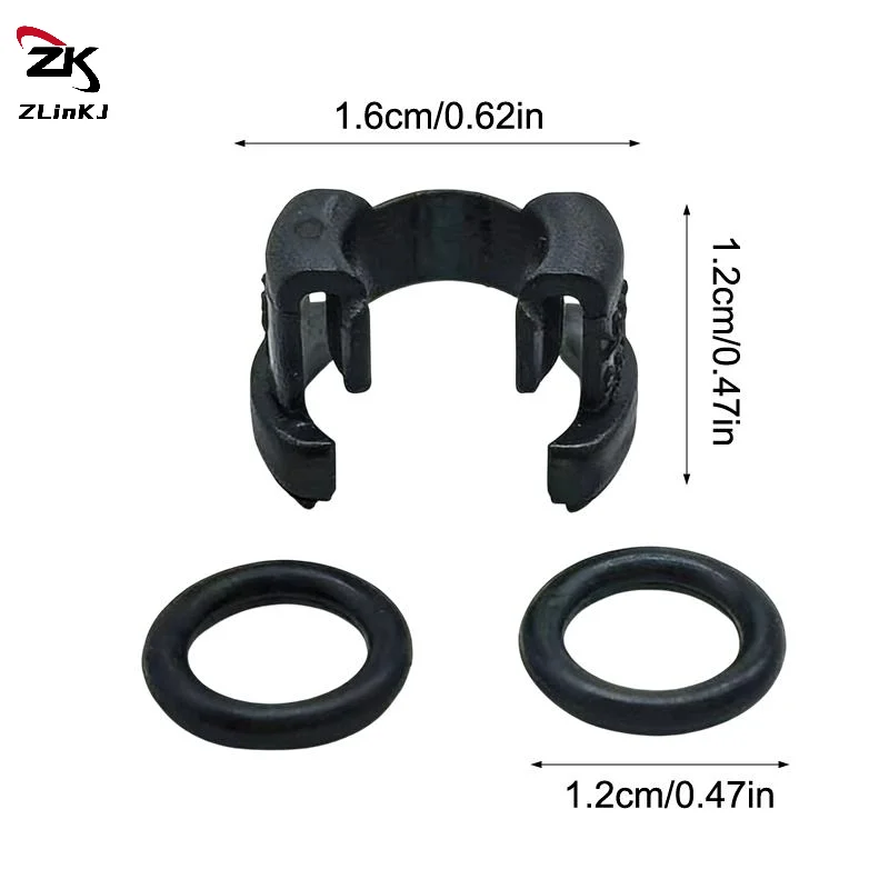 (ZYDD01) 1 Set A/C Condensor Hard Line Lock Clamp Clip For Camry Corolla RAV4 88718-1E150 Air Conditioning Duct Buckle
