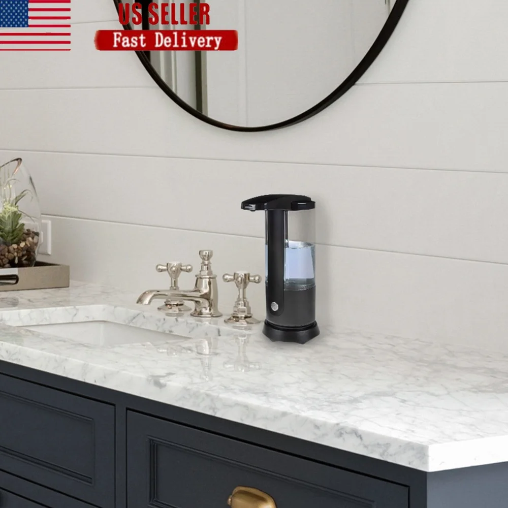 

Автоматический дозатор мыла на батарейках, бесконтактный датчик движения, свободные руки, кухня, ванная комната, санитарный жидкий лосьон для рук