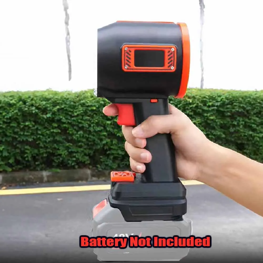 X70 MAX Car Violent Blower 64mm Brushless Motor Handheld Turbo Jet Fan Powerful Air Blower Thrust 2000g Car Wash Air Gun Dryer