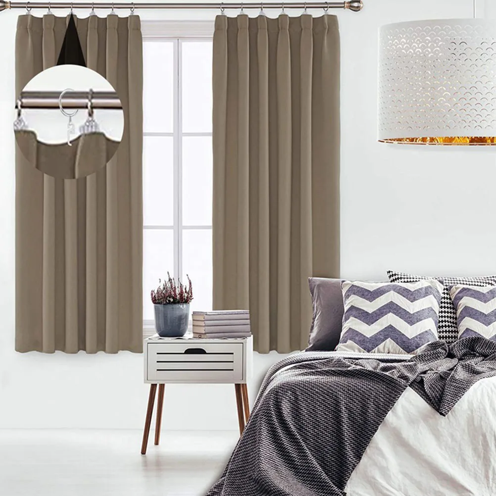 

50 Pcs Curtain Pulley Accessories Drapery Hooks Curtain. Plastic Sliding Shower for Curtains Track