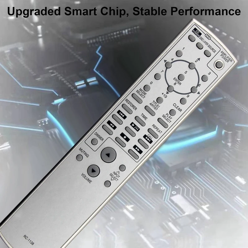 Replace RC-1138 Remote Control For Denon AV Receiver Power Amplifier Controller
