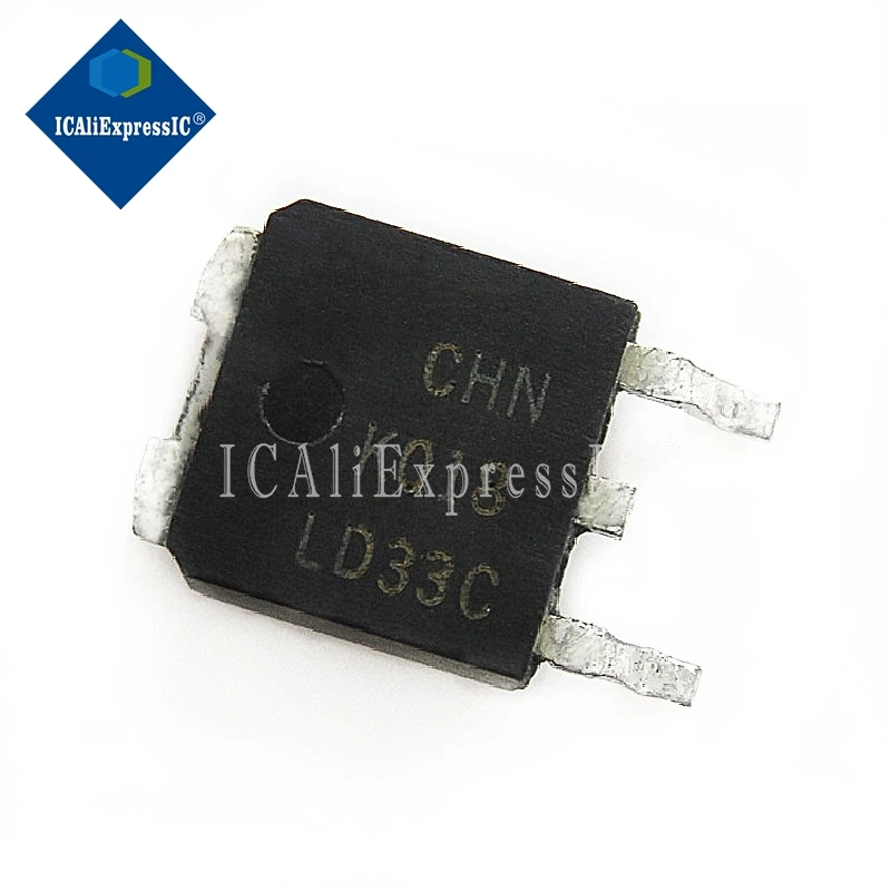 10pcs/lot L1117-33C LD33C TO-252