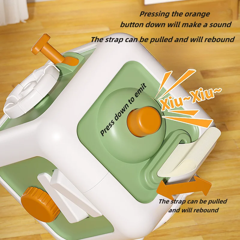 جديد 6 في 1 نشاط الطفل مشغول مكعب لعبة الجذعية التعليمية لعبة مونتيسوري تدور لعبة طفل للتطوير المعرفي