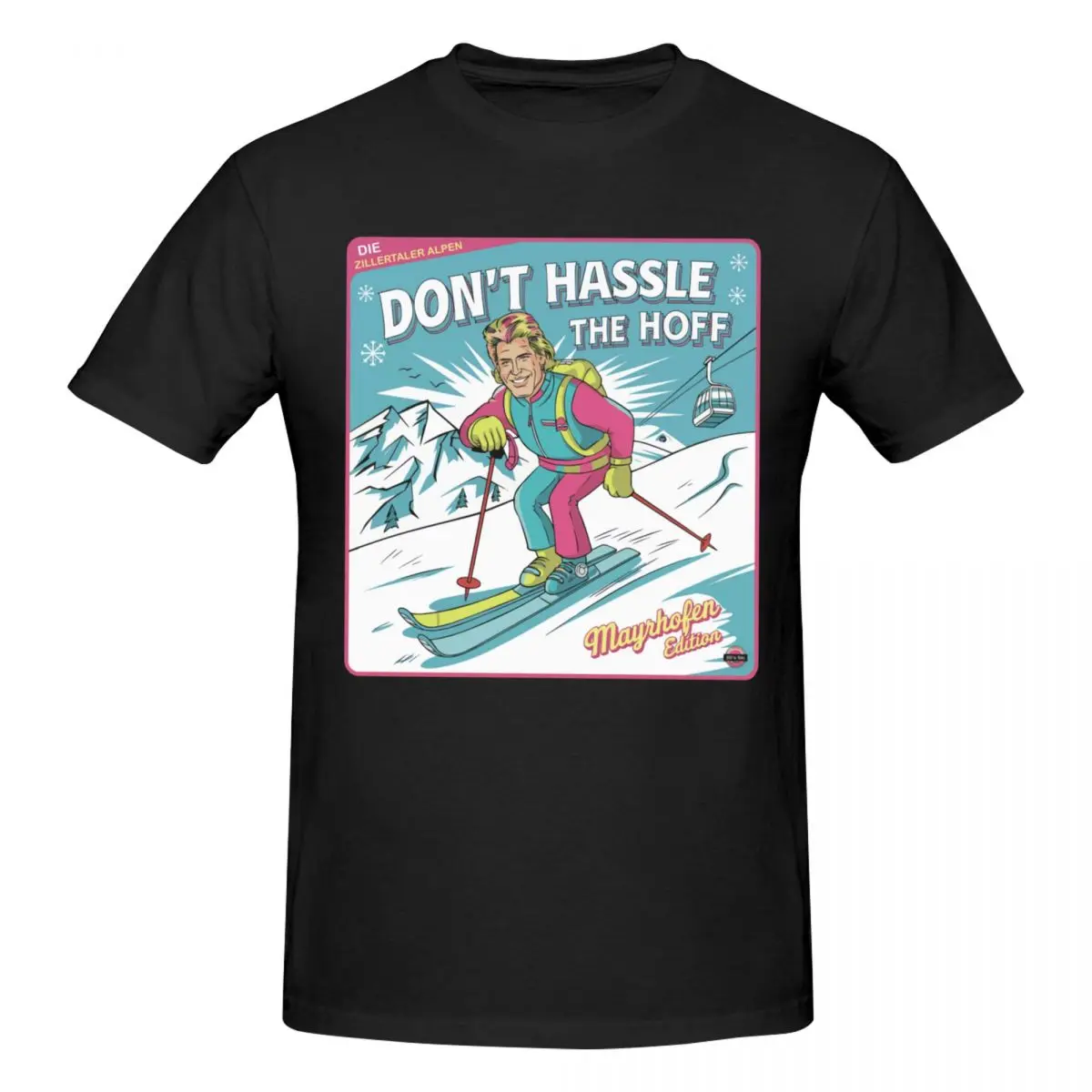 Don't Hassel The Hoff Worn By David Hasselhoff Trending T Shirts Graphic Y2K Unique Quality T Shirt For Men Women Clothes