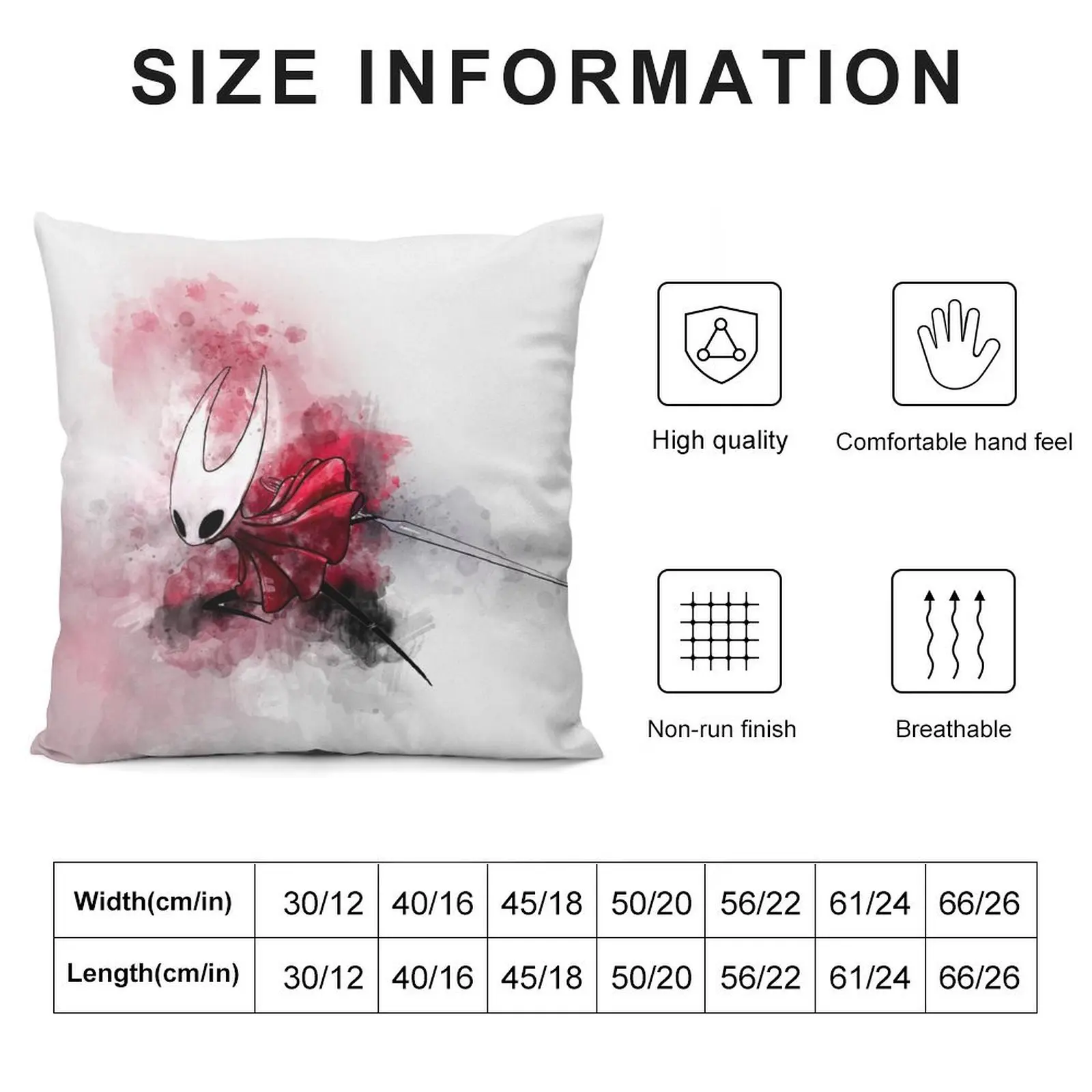 Hollow Knight Silksong - Hornet painting Throw Pillow christmas supplies Custom Cushion Pillows Aesthetic pillow