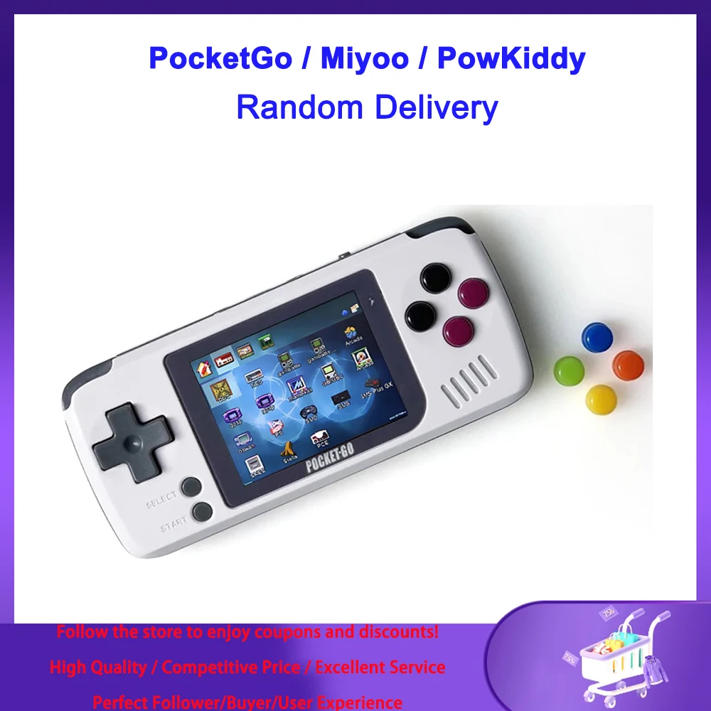 Console SMD PocketGo V2: La Scelta Perfetta per i Fan di Giochi Retro in Movimento