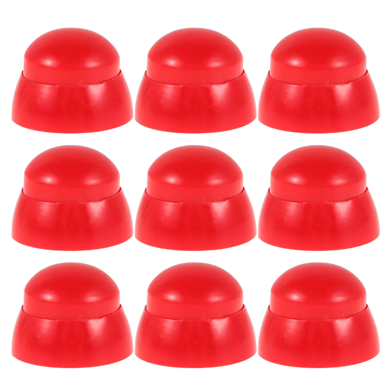 

50Pcs M10 Plastic Nut Guards for Children Slides Smooth Edge Screw Caps Playground Equipment Safety Protectors