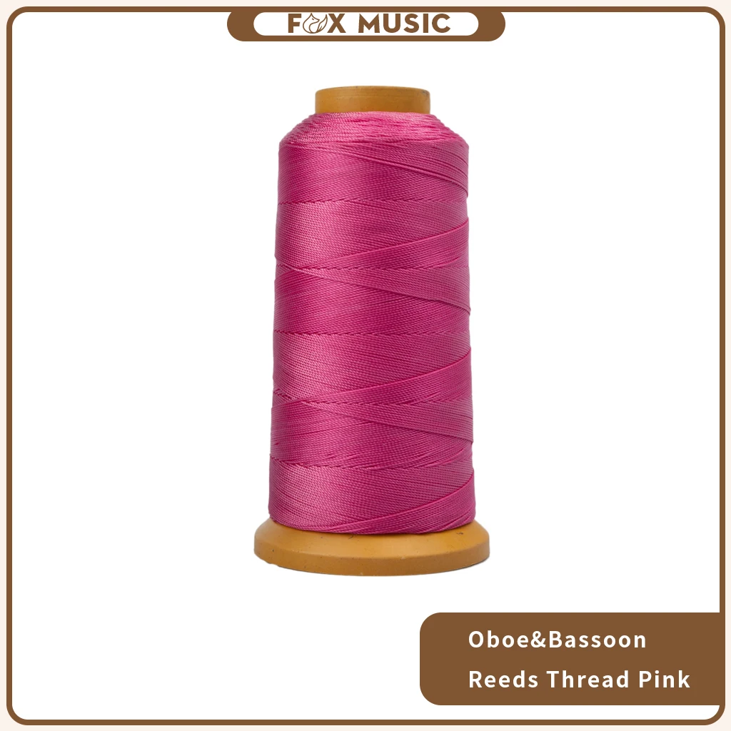 

1 Roll Woodwind Reed Thread For Oboe Or Bassoon Reeds Making Accessories Pink Line