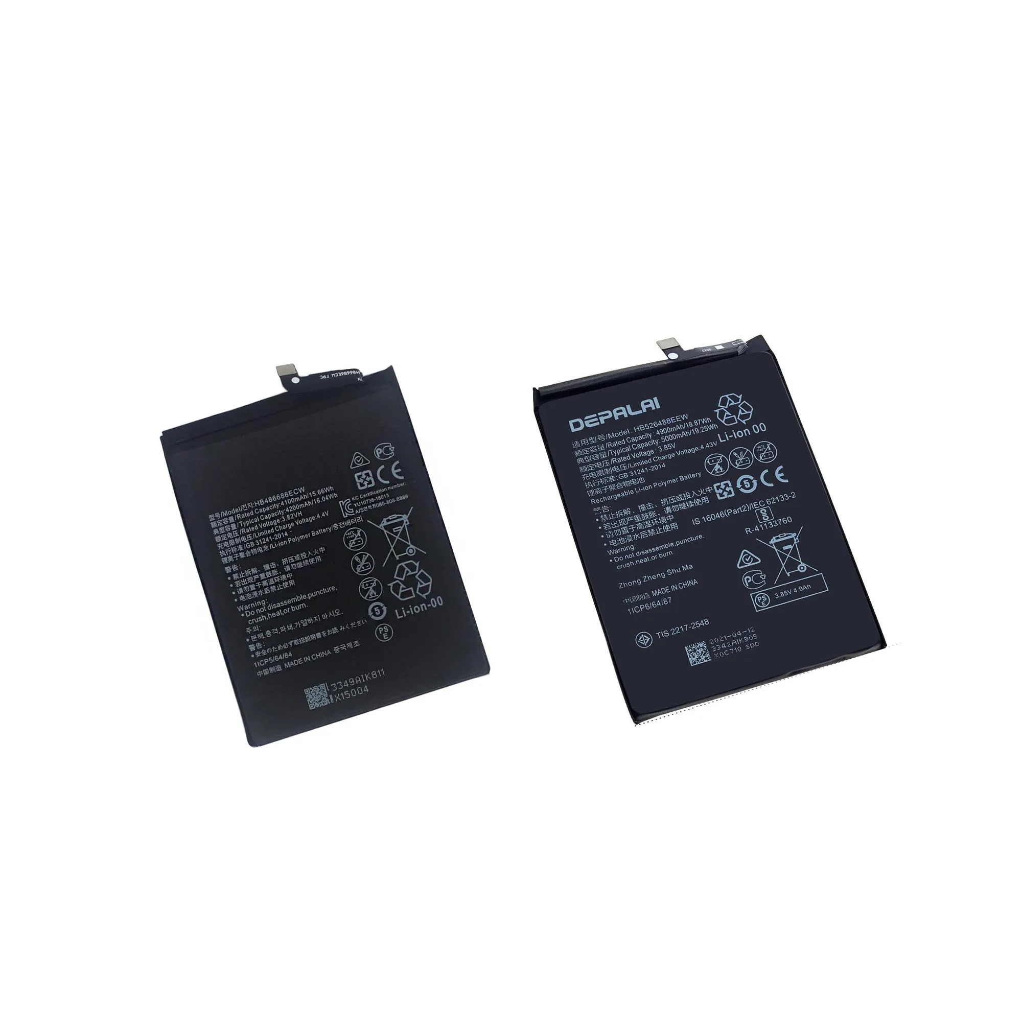 HB486686ECW HB526488EEW Battery For HuaWei Y9A Enjoy20Plus 10S P smart 2021 Enjoy20SE Batteries