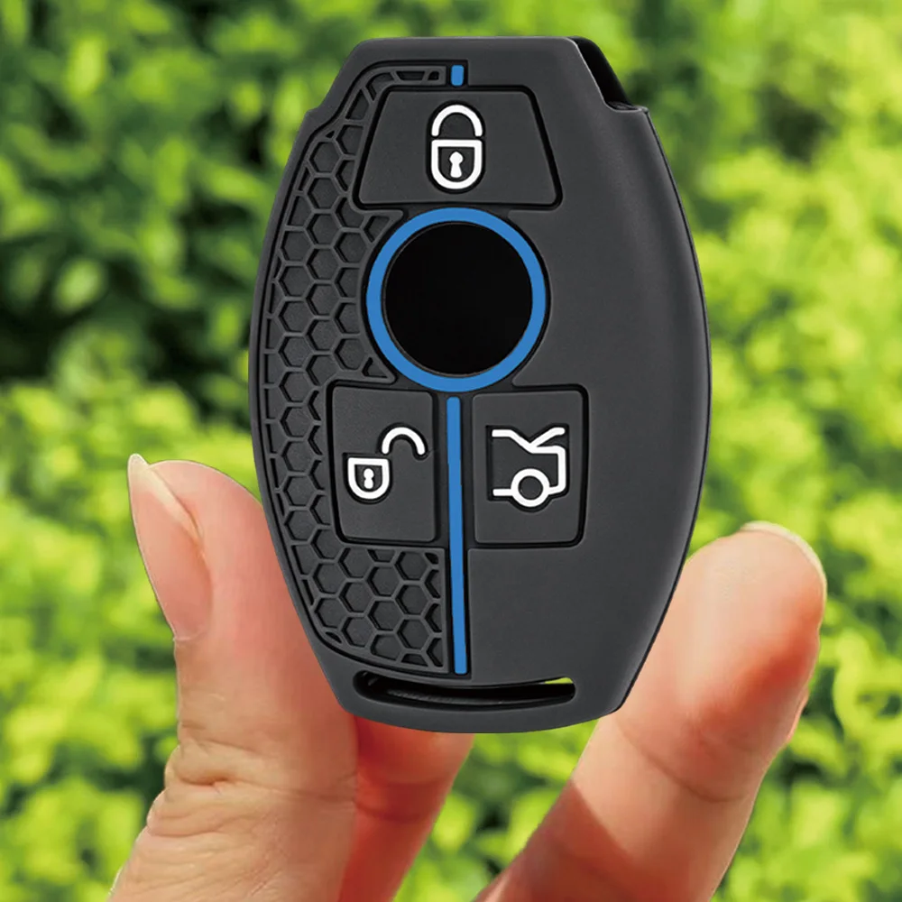 For Mercedes-Benz A-Class W176 B-Class G-Class W463 R-Class W251 GLA GLK C-Class W204 Silicone Classic Smart Key Cover Classic