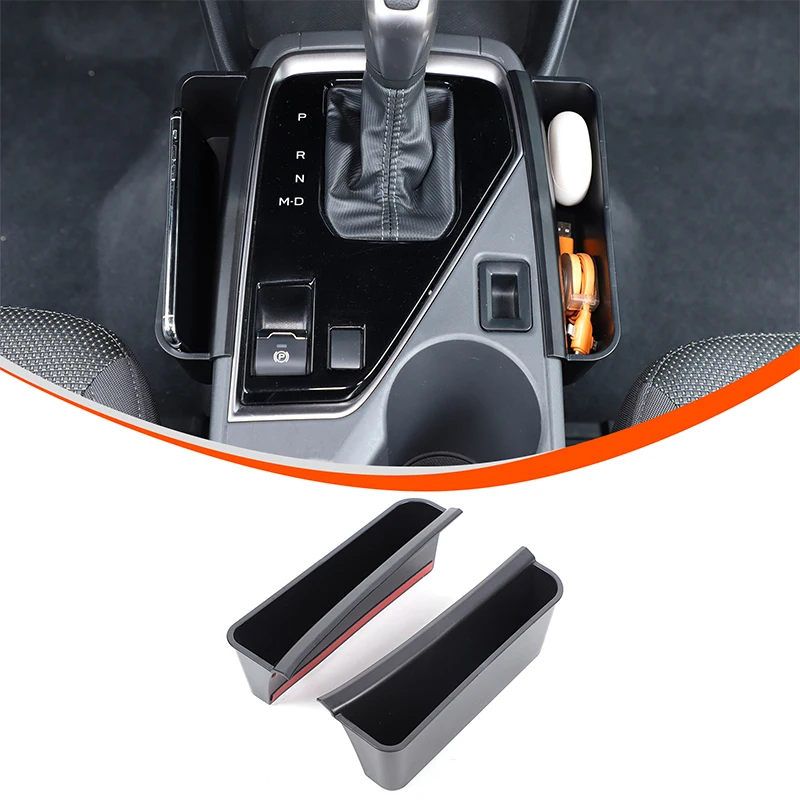 

For Subaru Panther 2024+ Automotive Interior Modification Accessories Automotive Transmission Storage Boxes on Both Sides ABS