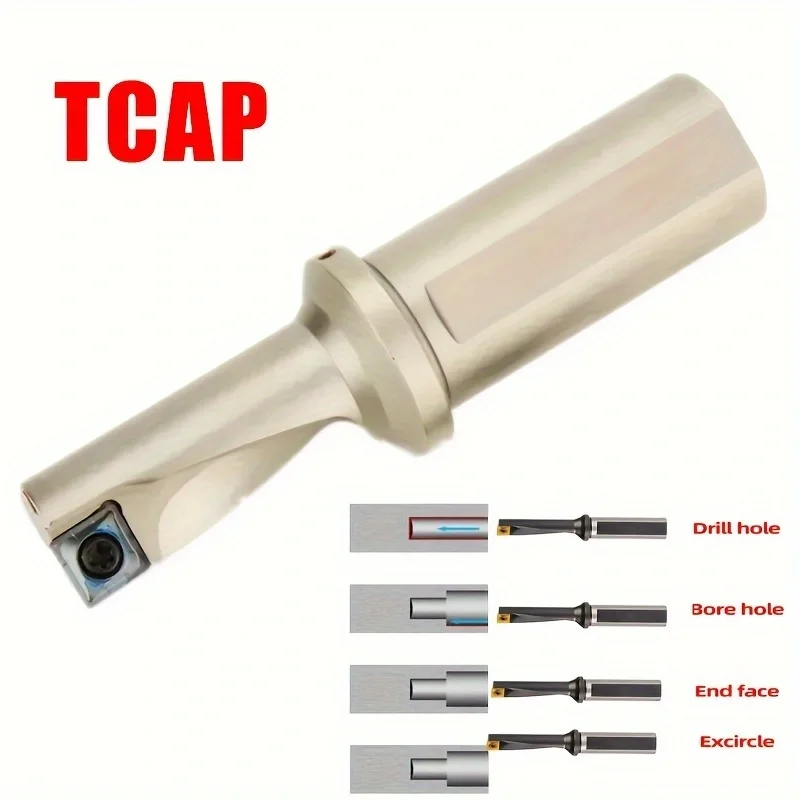 TCAP series 08R 10R 12R 14R 16R 20R 2.25D 3.25D XCMT Drilling turning boring integrated multi-function drill Multi-purpose