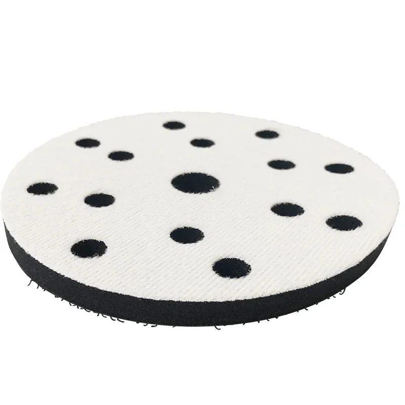 

15 Holes Soft Sponge Interface Pad 6 Inch 150mm Sanding Pads Backing Disc Hook & Loop Sanding Discs For Polisher Nanwei Grinders