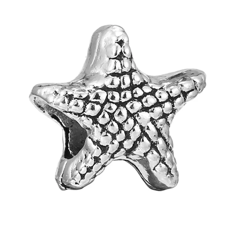 

Explosions 5 PCS/lot Silver Color Charm Beads Bracelet Necklace For Women DIY Fashion Jewelry Accessory Dropshipping Wholesale