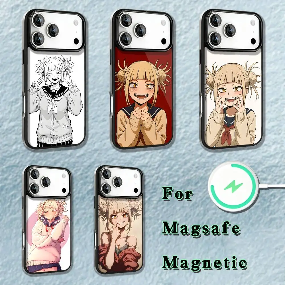 

Toga Himiko My Hero Academia Phone Case iPhone 17,16,15,14,13,12,11,Pro,Max,Plus,Mini,SE4,E Magnetic Magsafe Wireless Charging