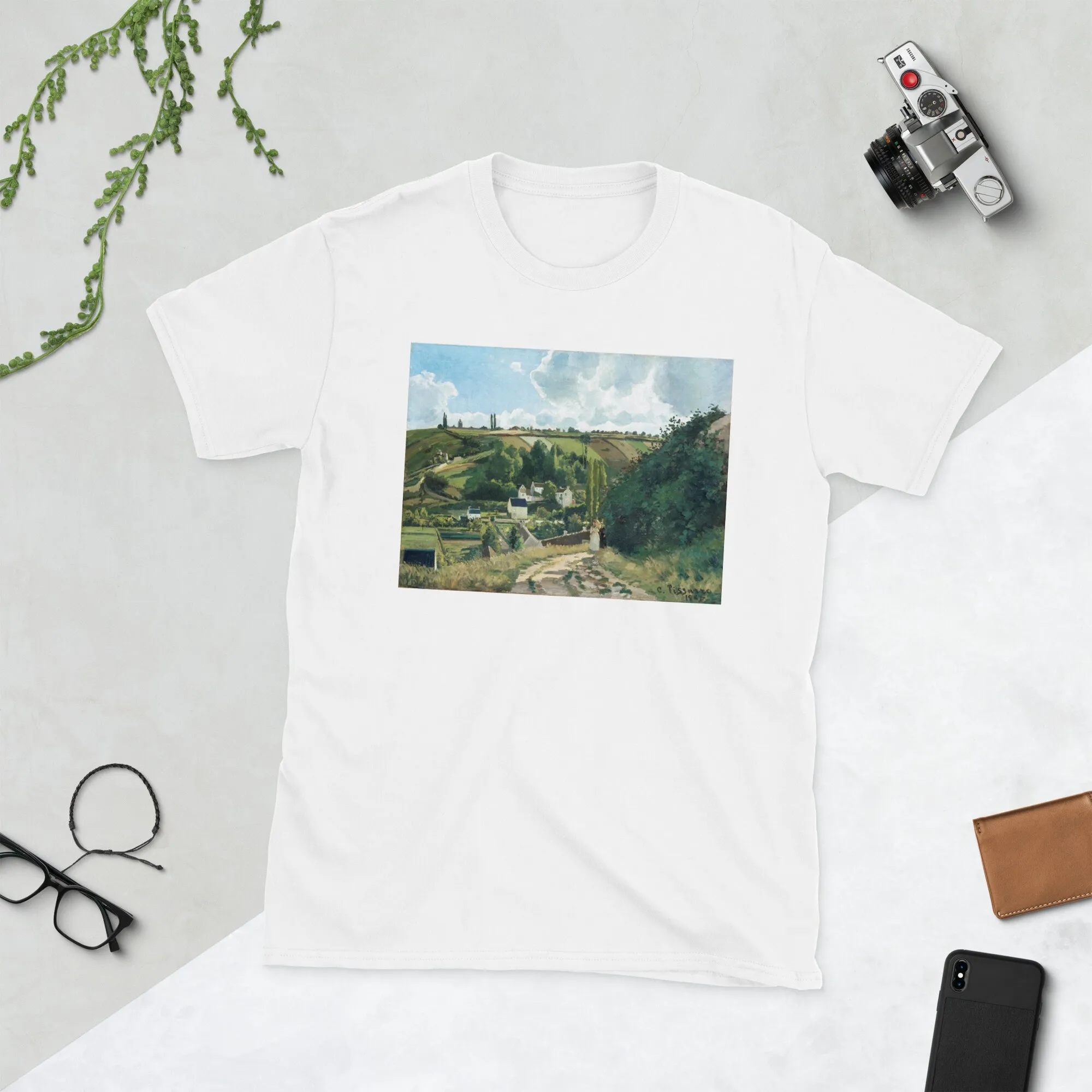 Camille Pissarro Jalais Hill, Pontoise 1867, Unisex T-shirt