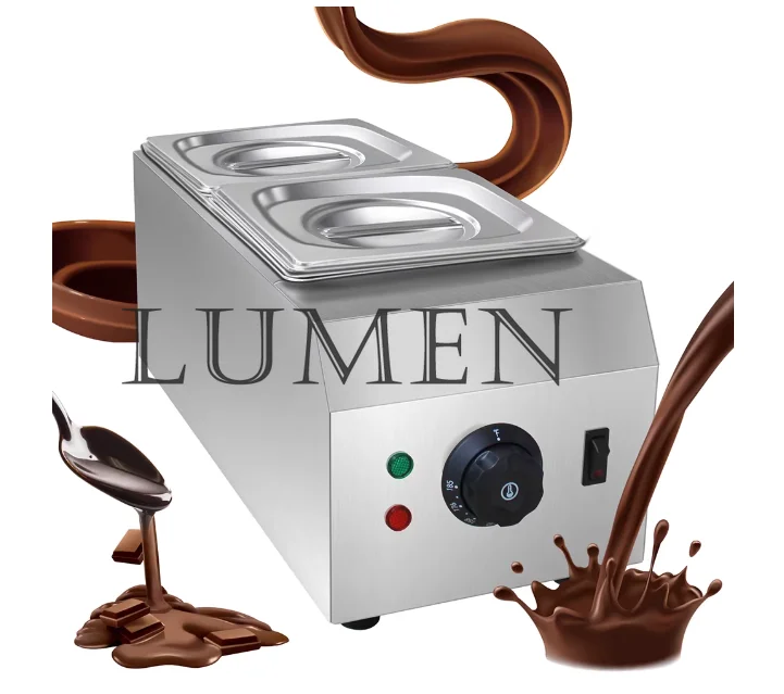 220V Household Small Chocolate Melting Furnace Multi-Functional Stainless Steel Household Constant Temperature Chocolate Melting