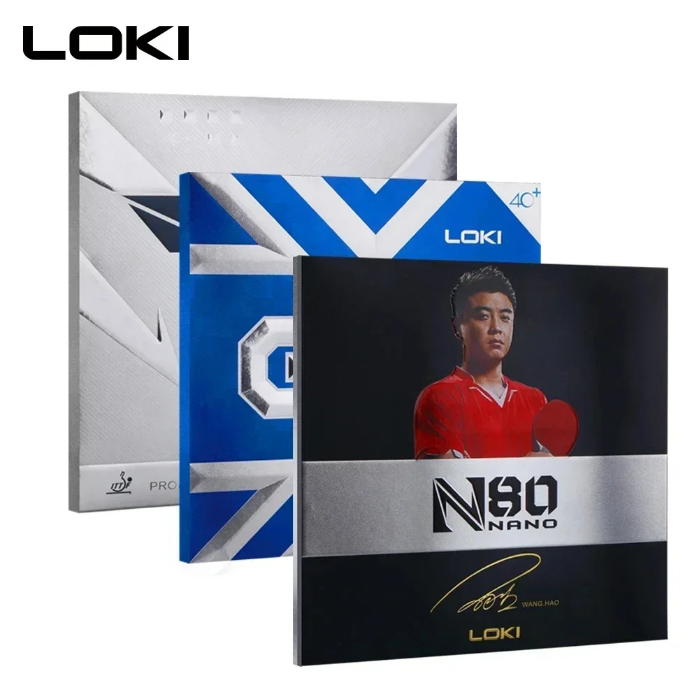 LOKI-Professional GTX/T3/N80 Table Tennis Rubber, Ping Pong Rubber, Sponge for Fast Attack, Loop Control