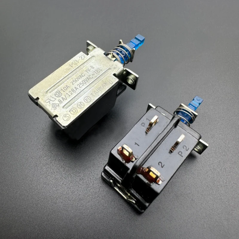 PS3-22 TV-8 4-pin self-locking power switch button 10A250V power amplifier speaker direct key