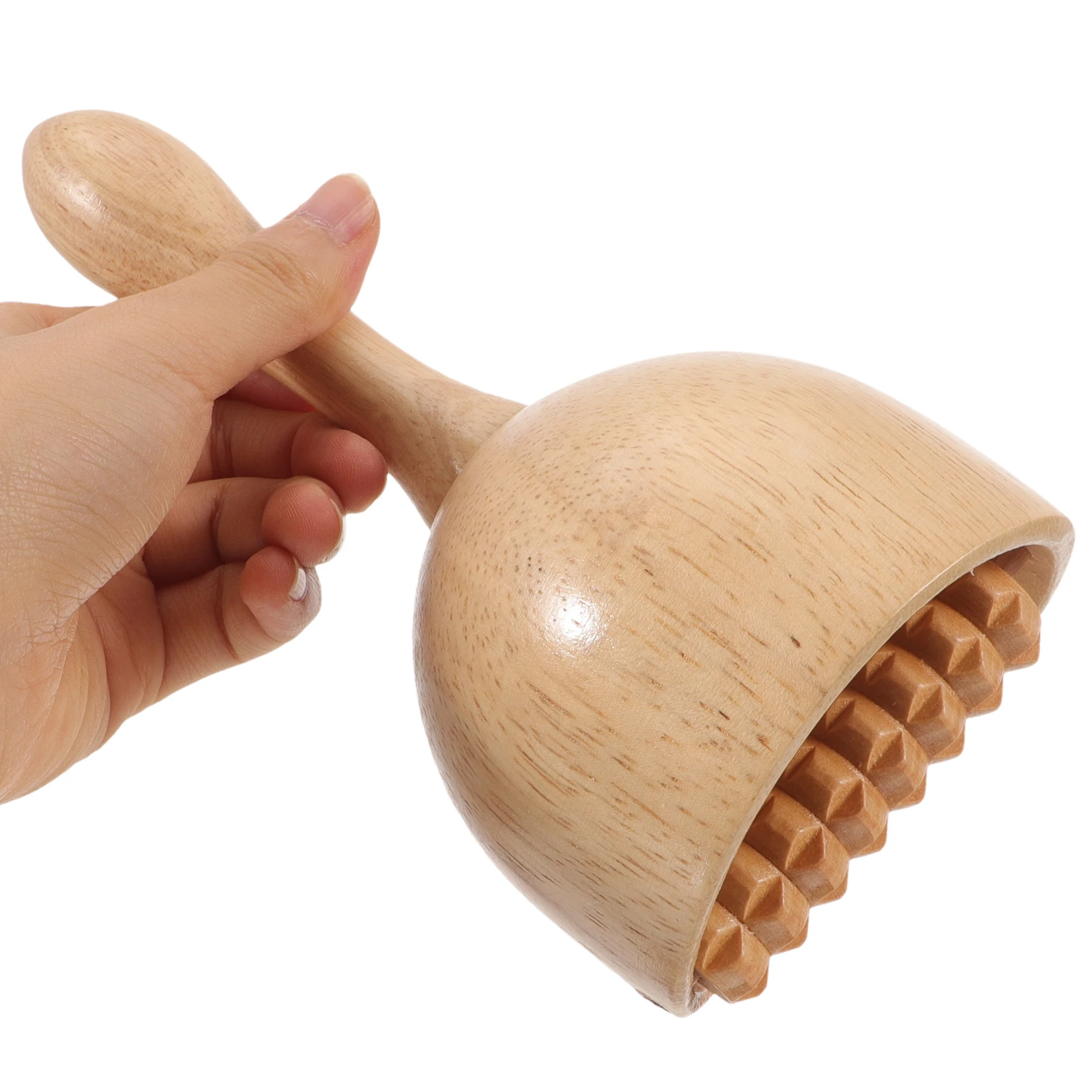 

Wooden Back Scraper Massager Cups Multi-purpose Tool for Sensitive Areas Wood Cupping Scraping Massage HouseholdPortable