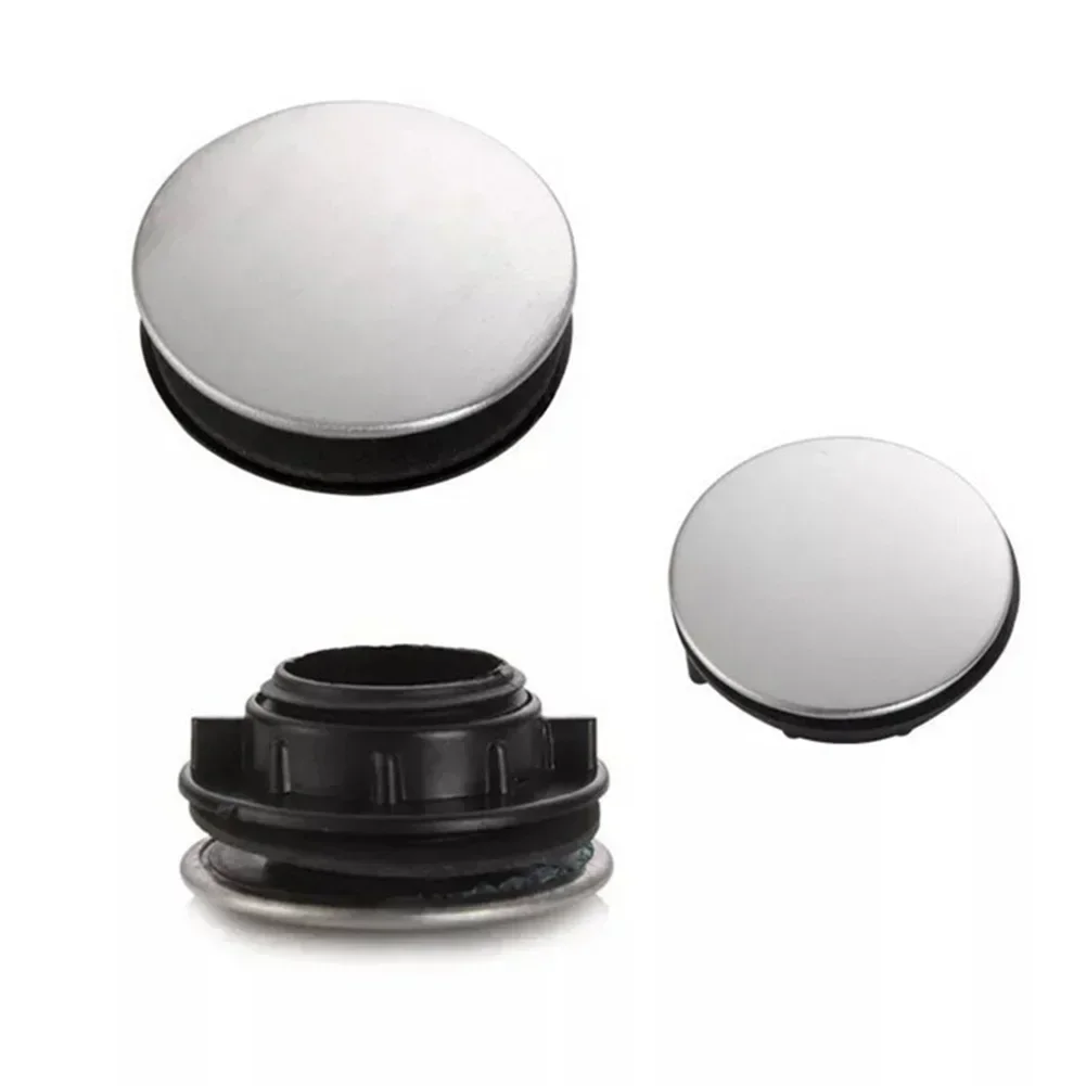Stainless Steel Kitchen Sink Tap Hole Blanking Plug Cover Decoration Lid Sink Soap Dispenser Kitchen Sink Drain Assembly