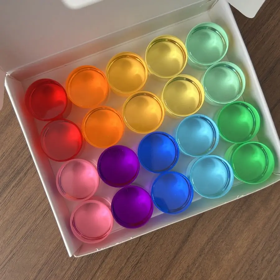 Children's wooden gemstone building blocks, irregular Roman beech wood, unpainted acrylic stacking toys, wholesale from source