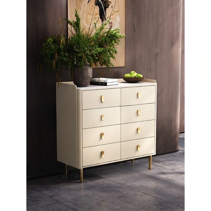 Light luxury high-end living room storage, dining side cabinets, bedroom storage cabinets, modern simplicity 4