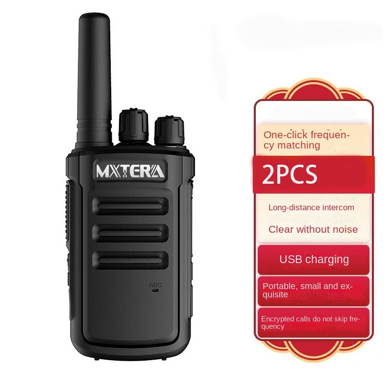 Walkie Talkie profesional, conjunto inalámbrico, Radio CB, comunicación de largo alcance, radioaficionado, transceptor