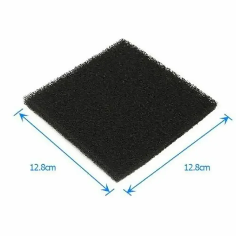 5-20Pcs Aktivkohle Filter Schwamm Aquarium Fisch Filter Box Wasser Haustier Käfig Filter Zubehör Loch Aquarium Filter absorber – Detail 2