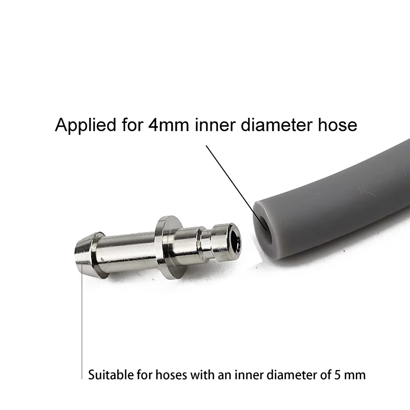 Blood Pressure Meter BP Cuff Joint Link Male Female Quick Connection Bayonet Airway Joints Metal Air Hose Connector NIBP Adapter