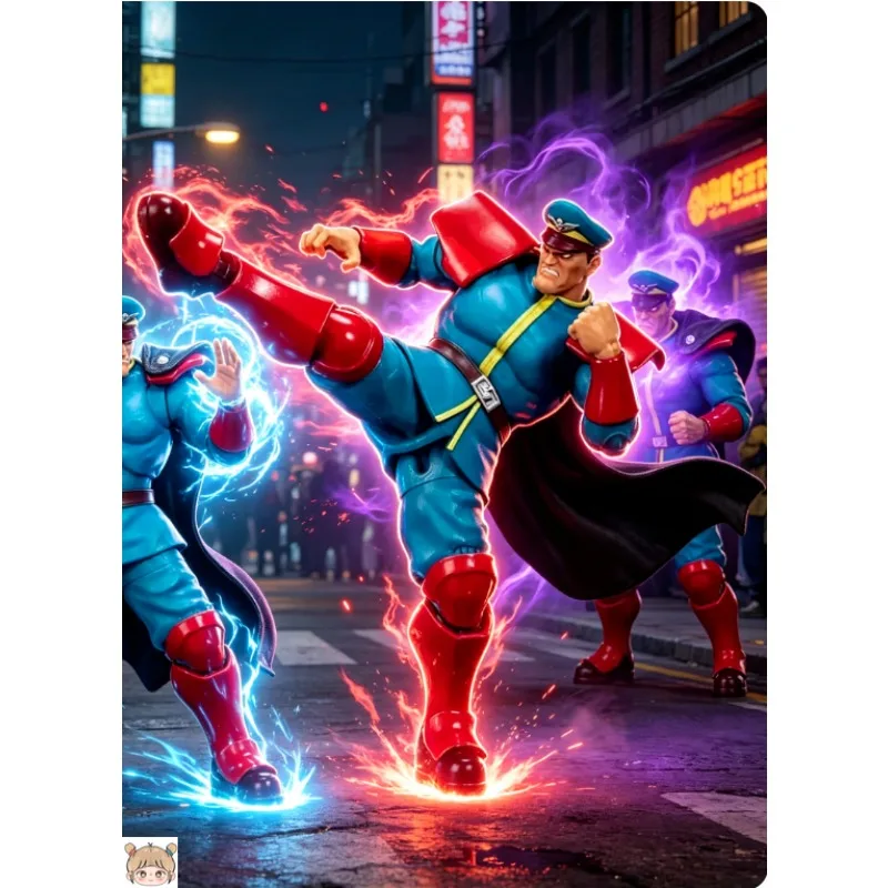 

Hot in Stock Sale New Products Jada Toys Street Fighter M.Bison The Final Challengers Model Doll Collection Gifts Toys