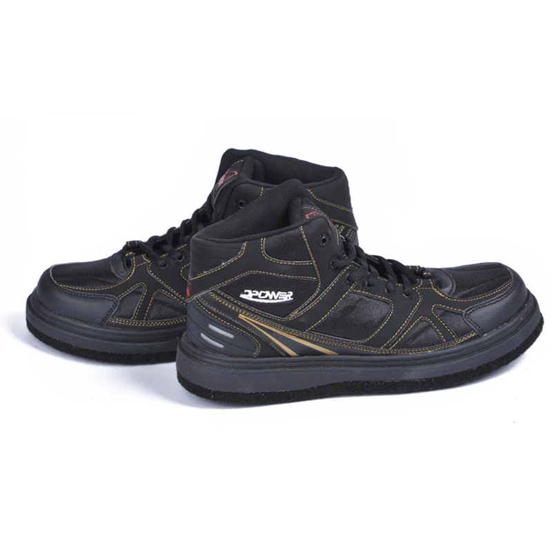 Men's Rock Offshore Fishing Shoes Rock Fishing Shoes Anti Slip Reef Climbing Shoes Upstream Shoes Felt Sole Fishing Wading Boots