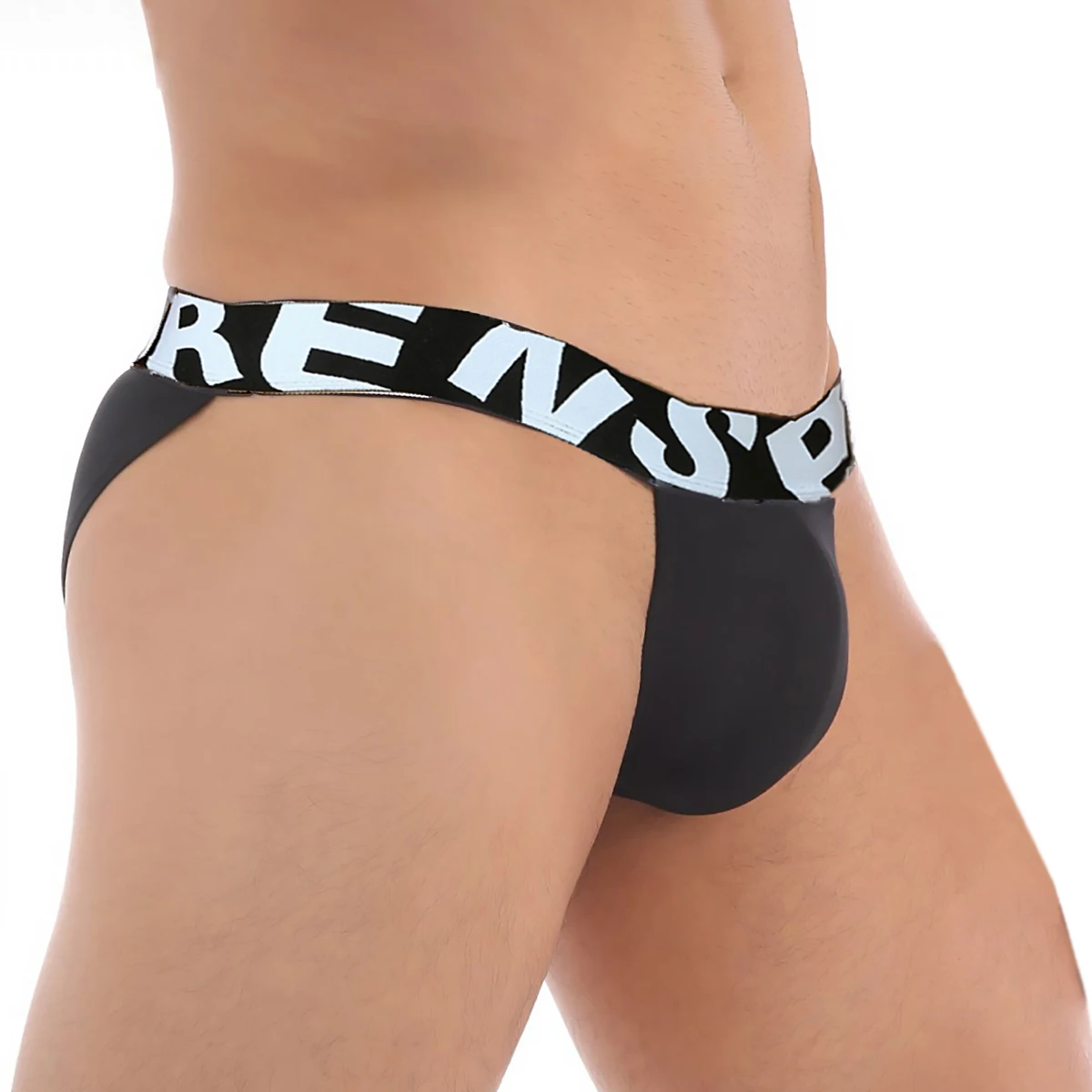 

Мужское спортивное нижнее белье из бамбукового волокна с высоким разрезом, бикини с низкой талией, сексуальные треугольные брюки Cueca Slips Y Tangas Hombres, мужские трусы-мешочки