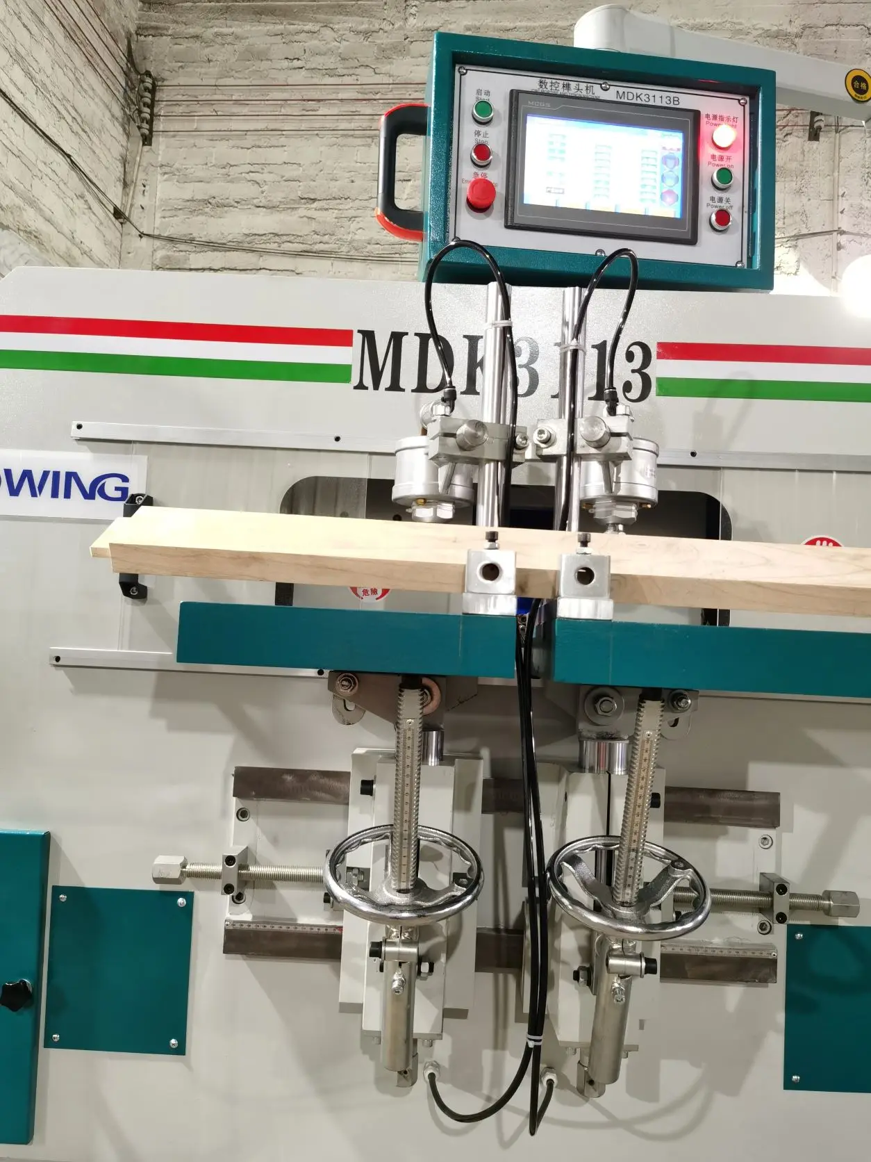 Machine à Tenoner en bois, Table de travail Double, Machine à Tenonner automatique, MDK3113